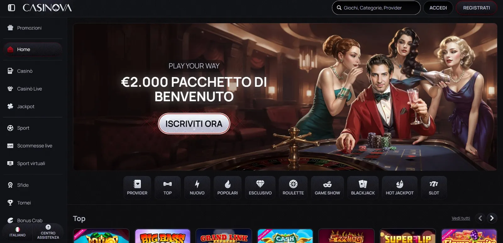 Casinova casino
